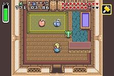 une photo d'Ã©cran de The Legend of Zelda - A Link to the Past sur Nintendo Game Boy Advance